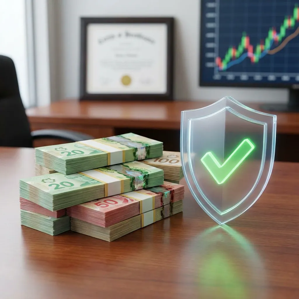 Tax free Canadian dollars with shield